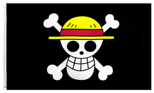One piece piraten flagge fahne - piraten,