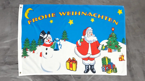 Fahne flagge frohe - fahne,