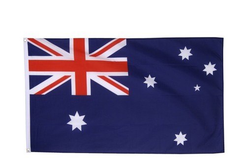 Australien hissflagge - australien,