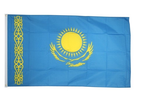 Kasachstan hissflagge - kasachstan,