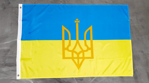 Fahne flagge ukraine mit - ukraine,