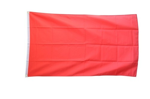 Einfarbig rot hissflagge rote - rot,