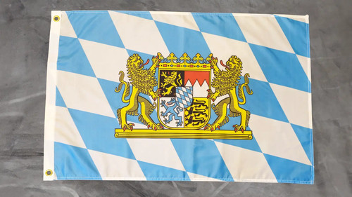 Fahne flagge bayern mit löwe - fahne,