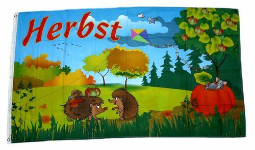 Flagge fahne herbst - flagge, /