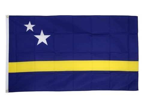 Curacao hissflagge karibische - curacao,